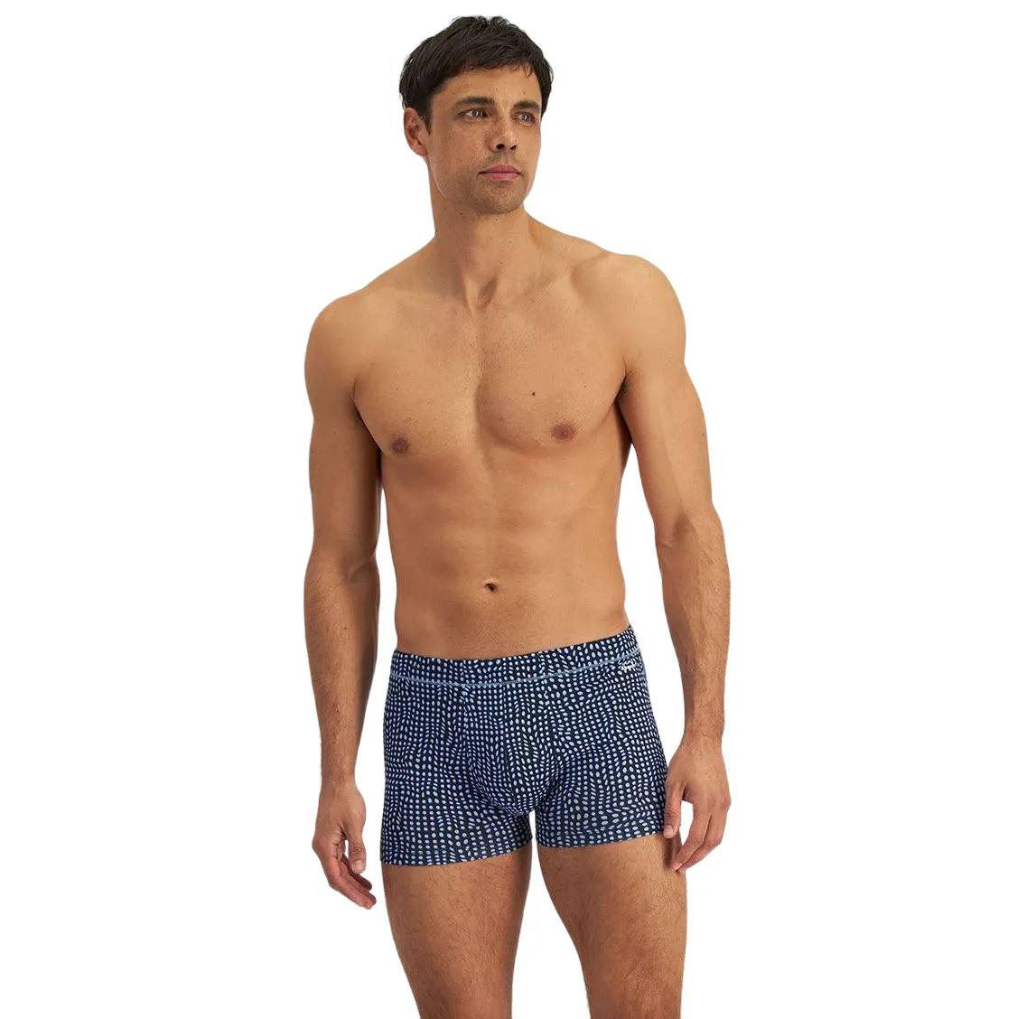 10 x Jockey Mens Skants Trunks Underwear Undies Spotted Black And Blue