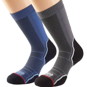 1000 Mile Trek Socks - Twin Pack Men's