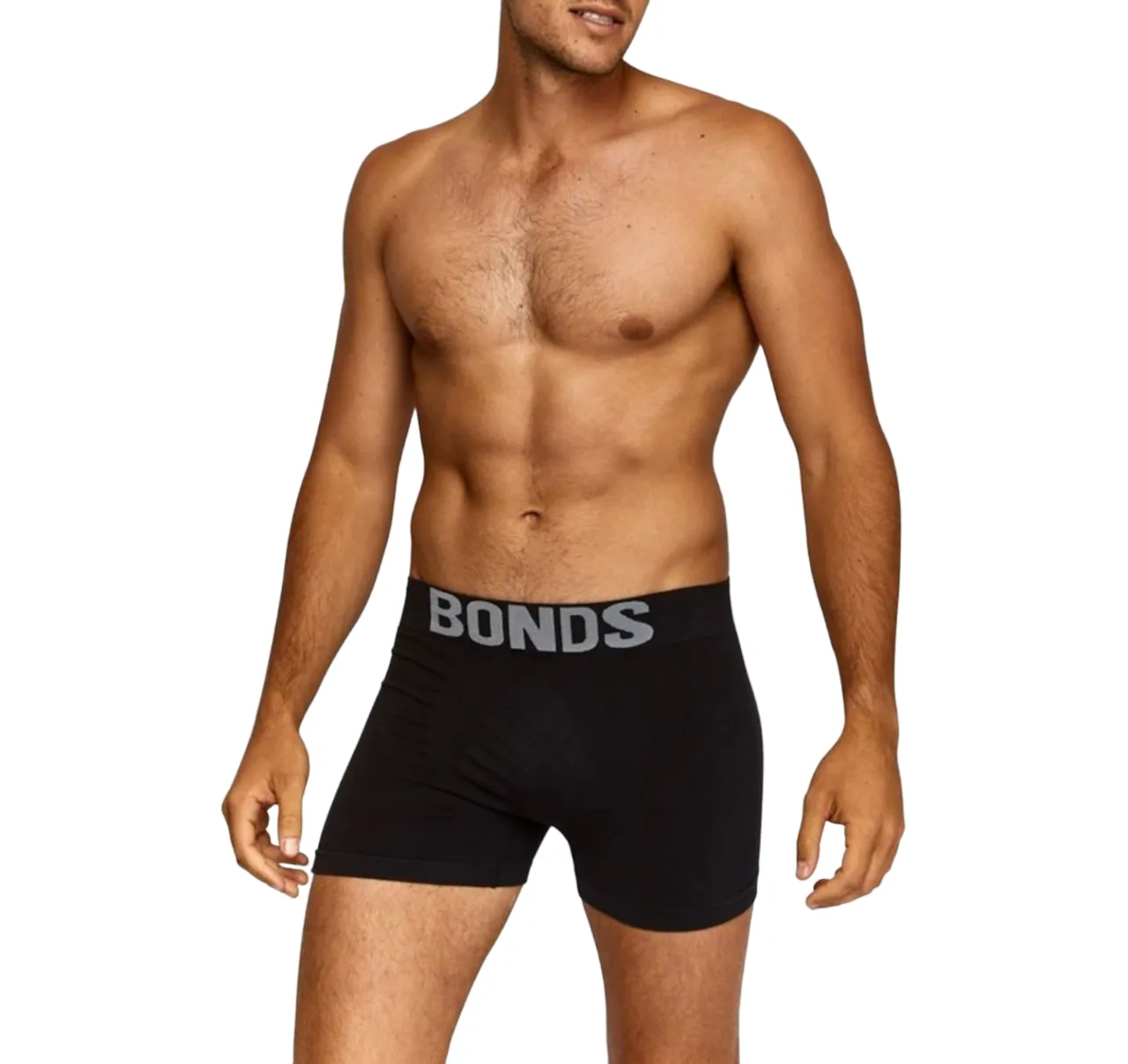 12 X Bonds Mens Seamless Black/ Grey/ Navy Trunks Underwear