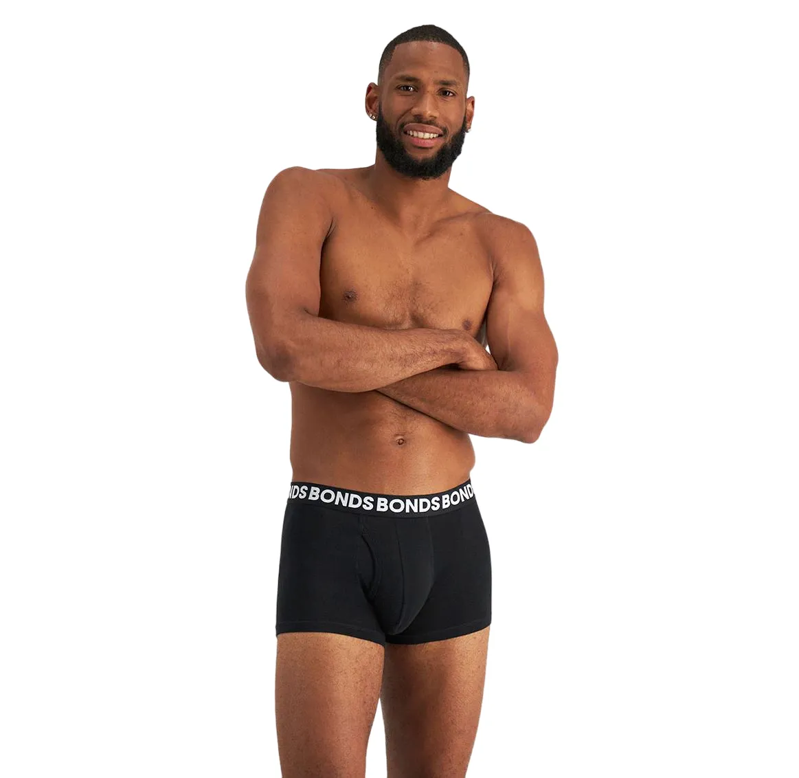 18 X Bonds Mens Everyday Trunks Underwear Black / Navy / Grey Undies