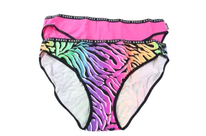 2 Pairs X Bonds Womens Hipster Bikini Underwear Briefs 55K