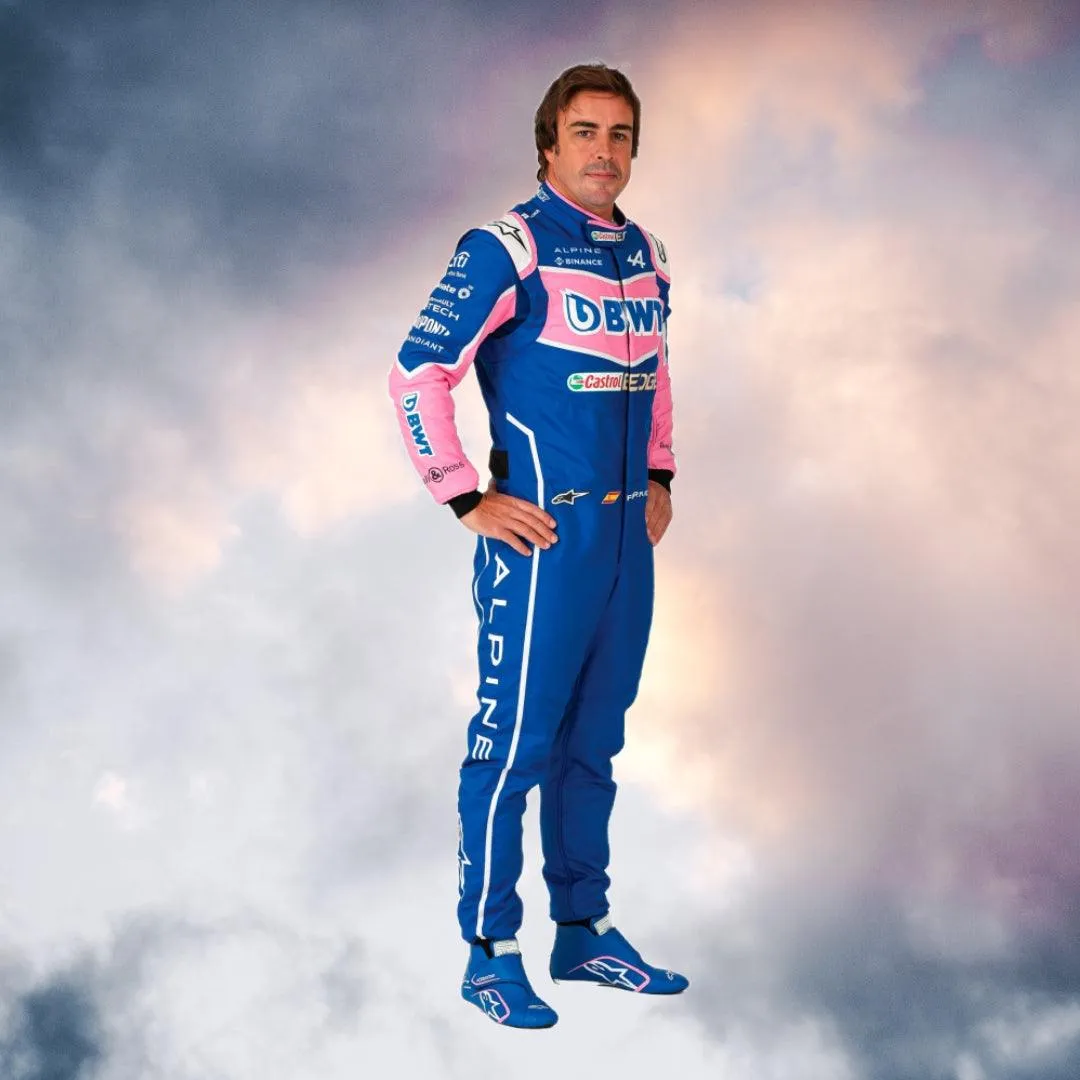 2022 Fernando Alonso Race Suit BWT Alpine F1