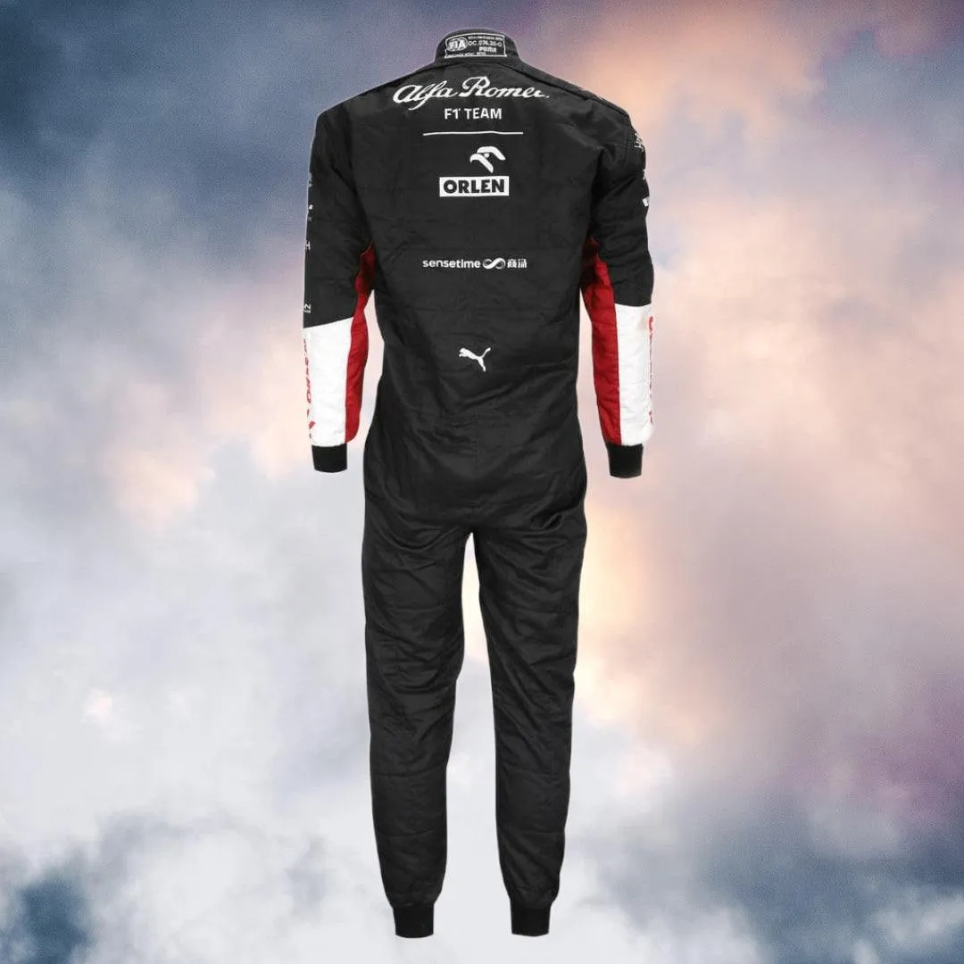 2022 Zhou Guanyu Race Suit Alfa Romeo F1 Team