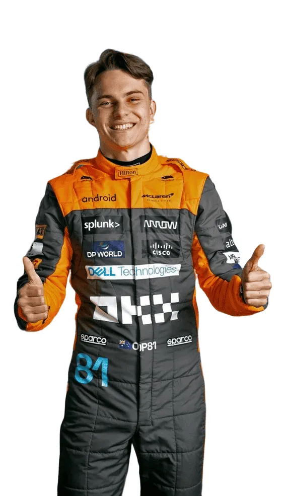 2023 Oscar Piastri McLaren Formula 1 Race Suit