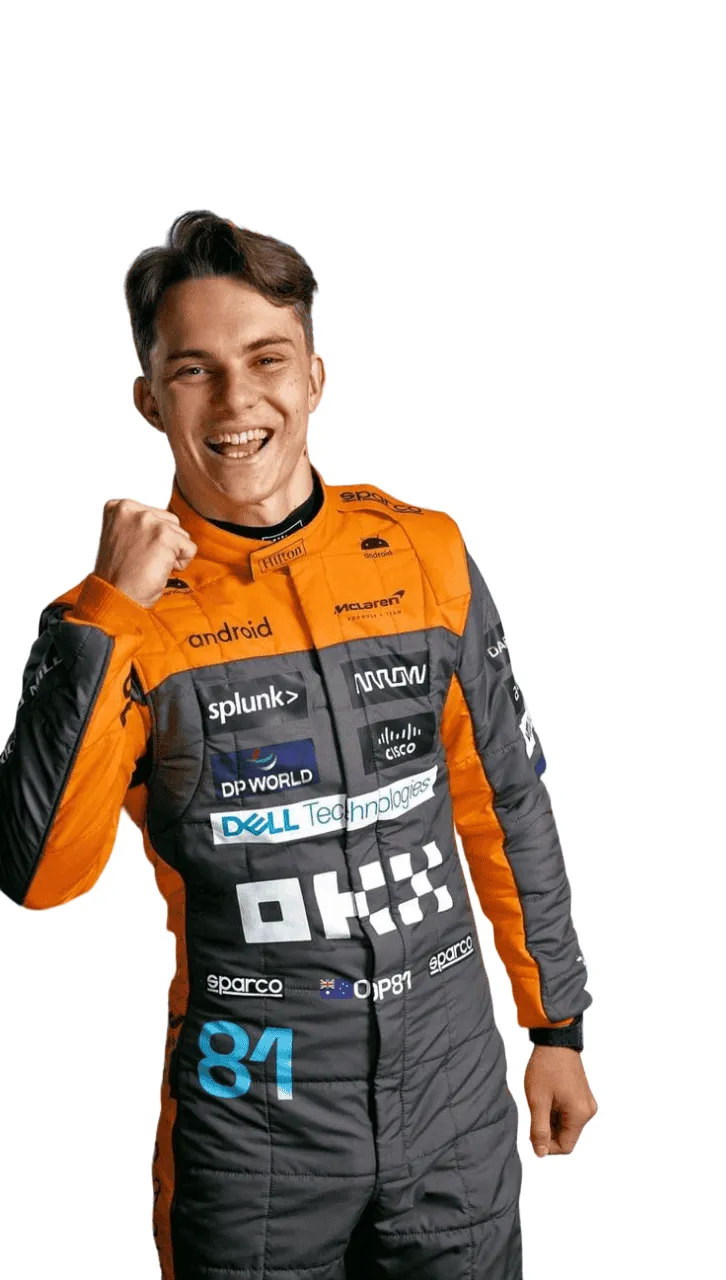 2023 Oscar Piastri McLaren Formula 1 Race Suit