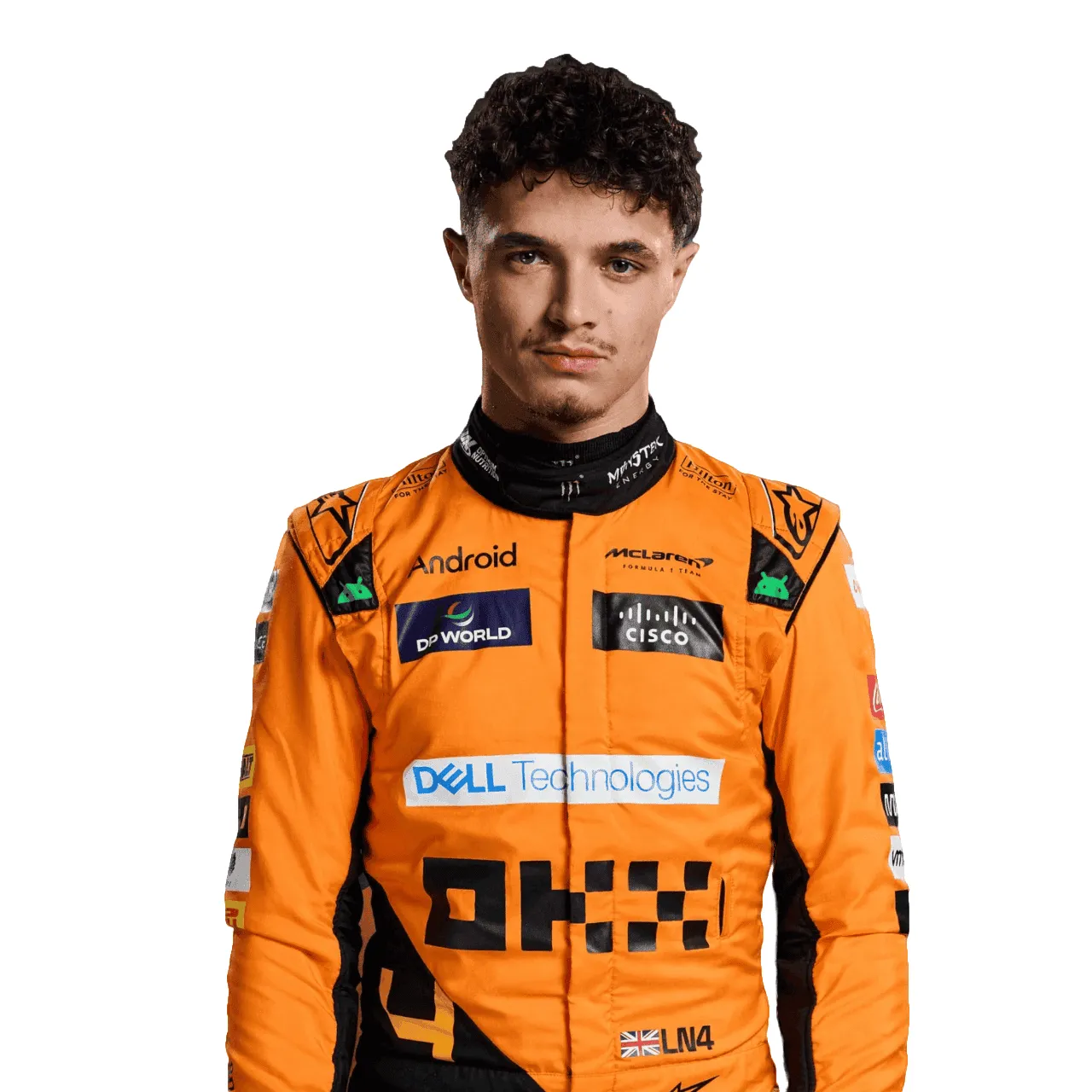 2024 New McLaren Lando Norris F1 Team Race Suit