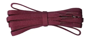 8 mm Flat Burgundy Shoe Laces