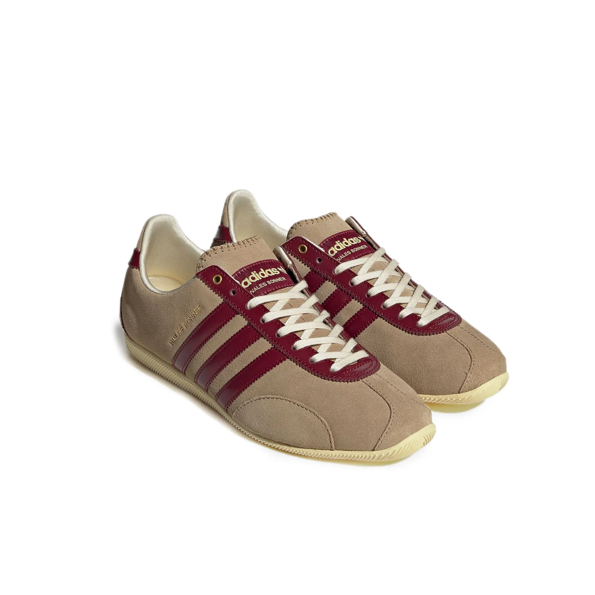 Adidas Mens WB Japan Shoes 'Cardboard/Collegiate Burgundy'