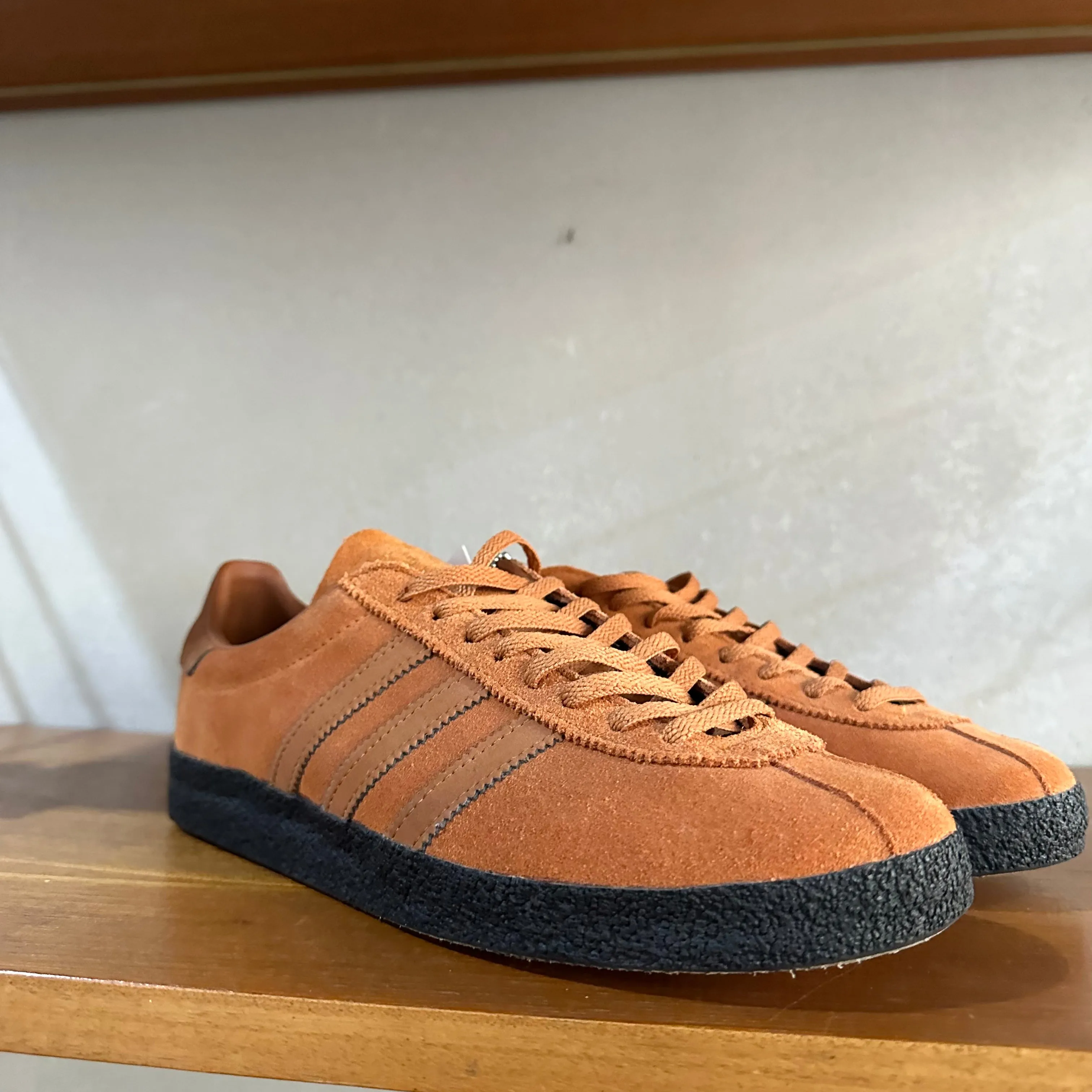 Adidas Topanga Spezial Trainers Brown - Uk 8.5