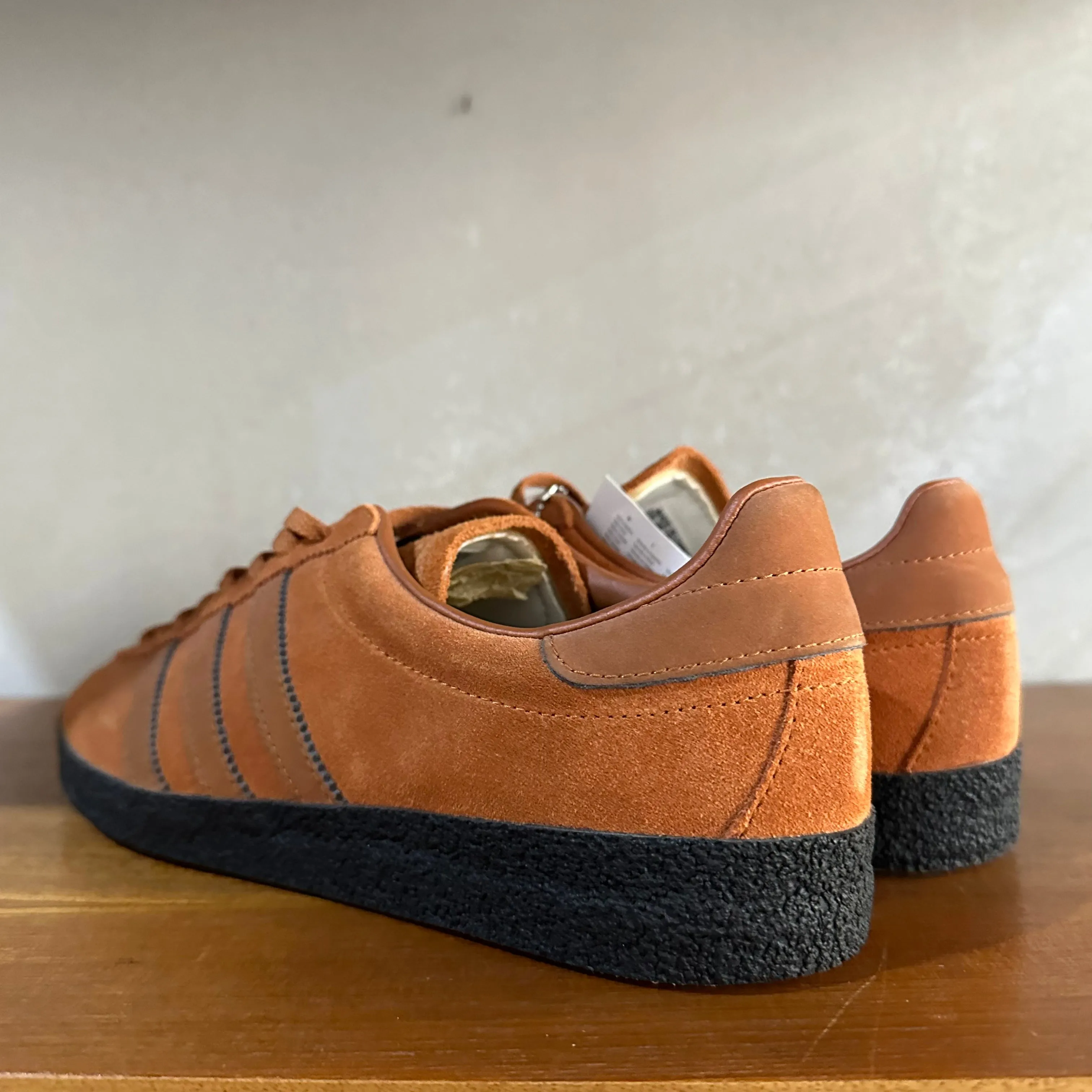 Adidas Topanga Spezial Trainers Brown - Uk 8.5