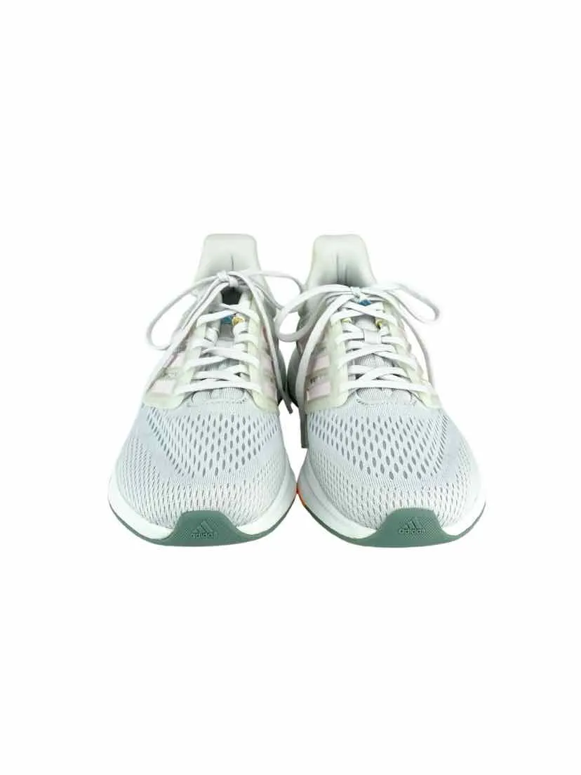 Adidas Women's EQ21 Bounce Running Sneakers White/Multi Size 7.5