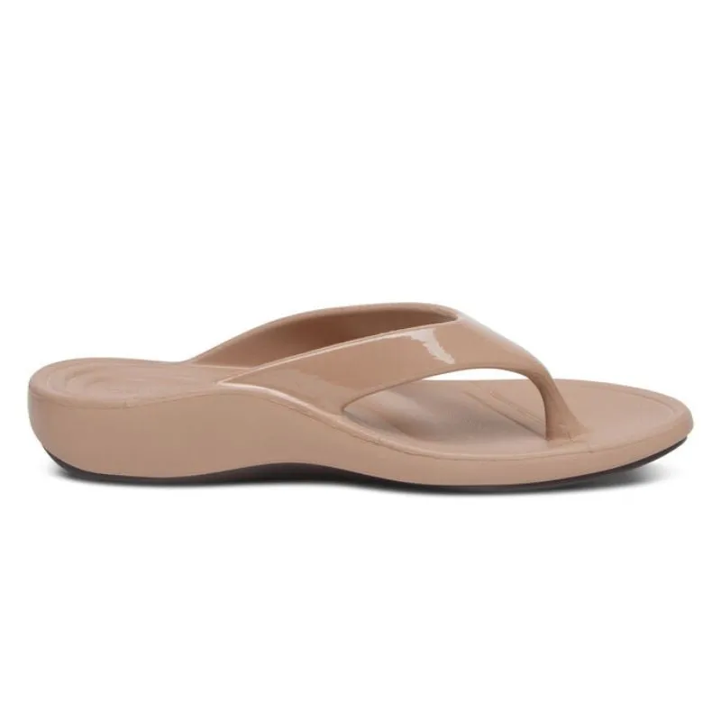 Aetrex Maui Mocha Women's Flips