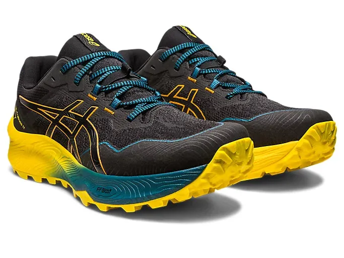 ASICS Men's GEL-TRABUCO 11 (Black/Sandstorm)