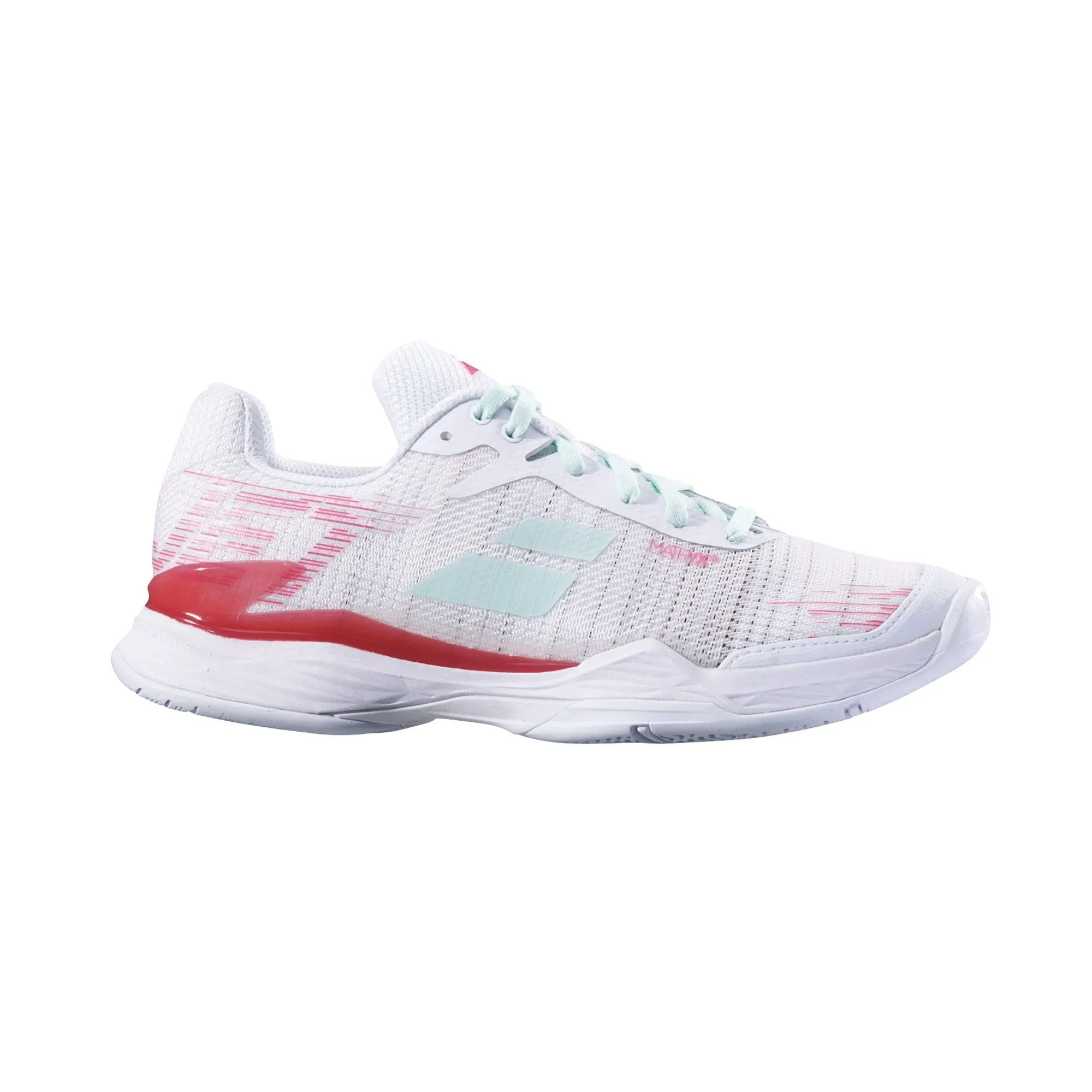 Babolat Jet Mach II All Court White/Pink Womens Tennis Shoes