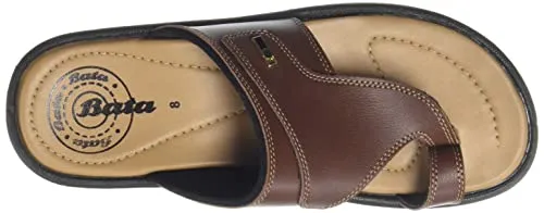 BATA womens DEALO TORING Brown Slipper - 8 UK (8714470)