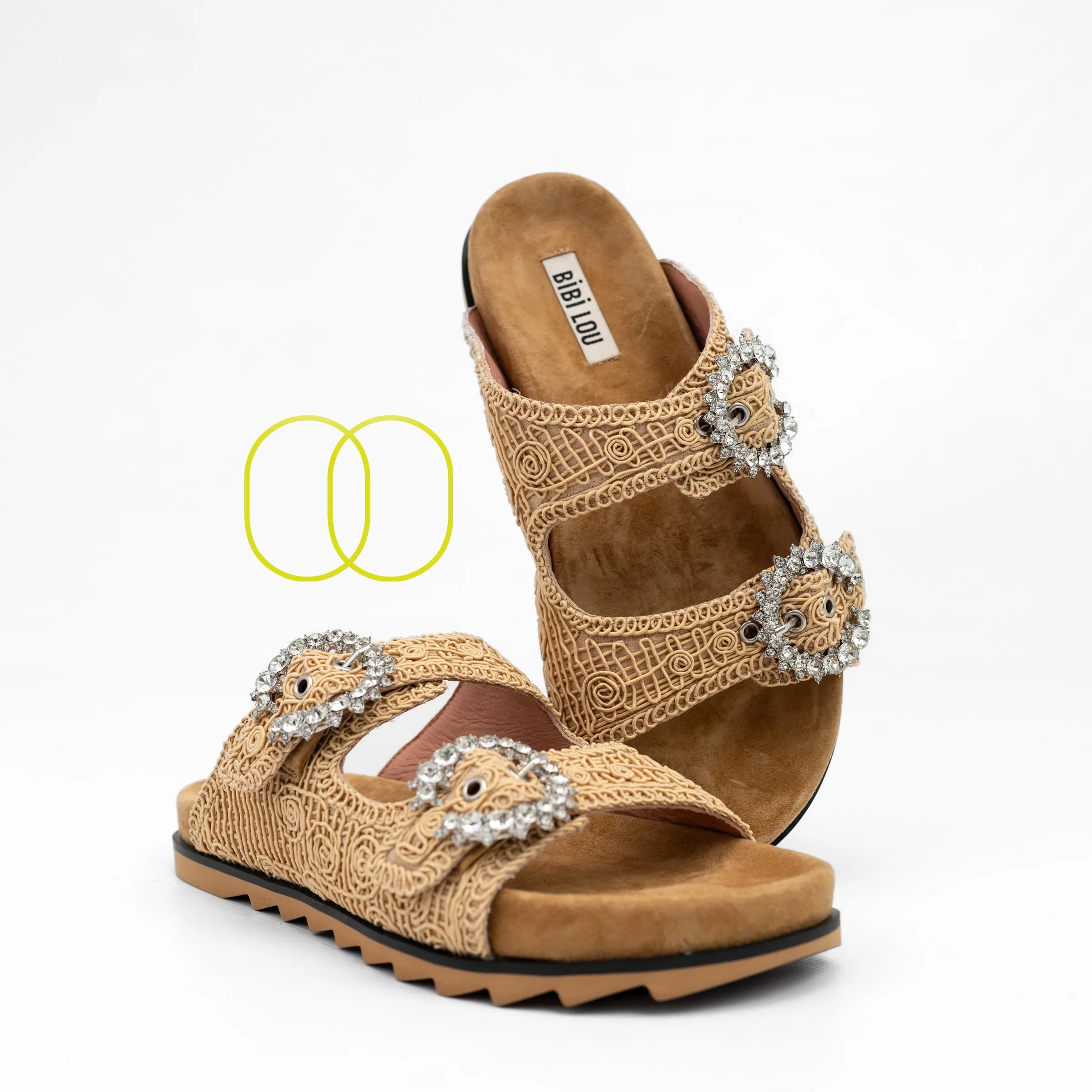 Bibi Lou Natural Raffia Sandals