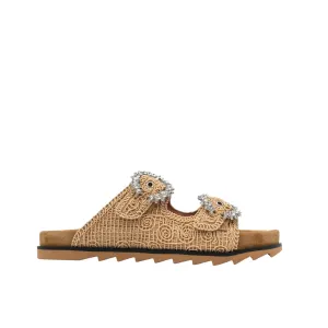 Bibi Lou Natural Raffia Sandals