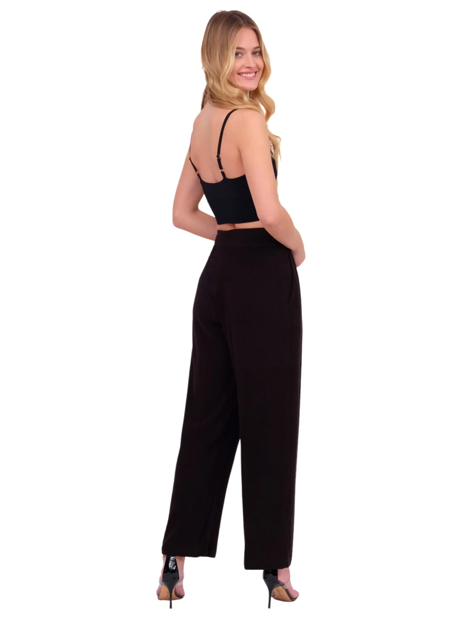 Black Linen Trouser Pant