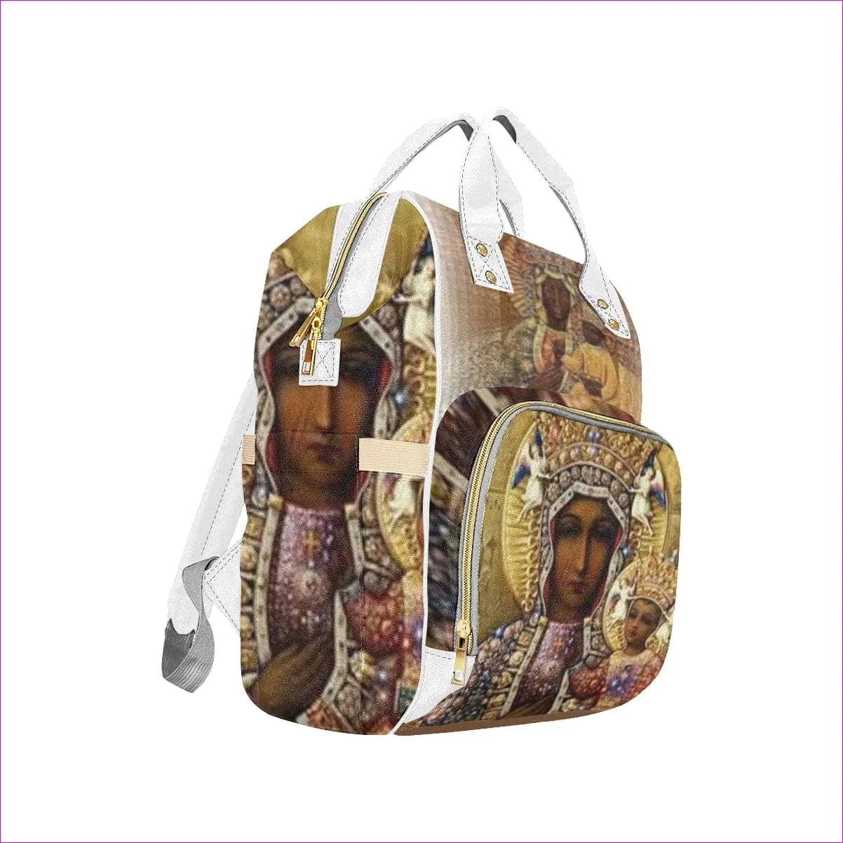 Black Madonna Multi-Function Backpack