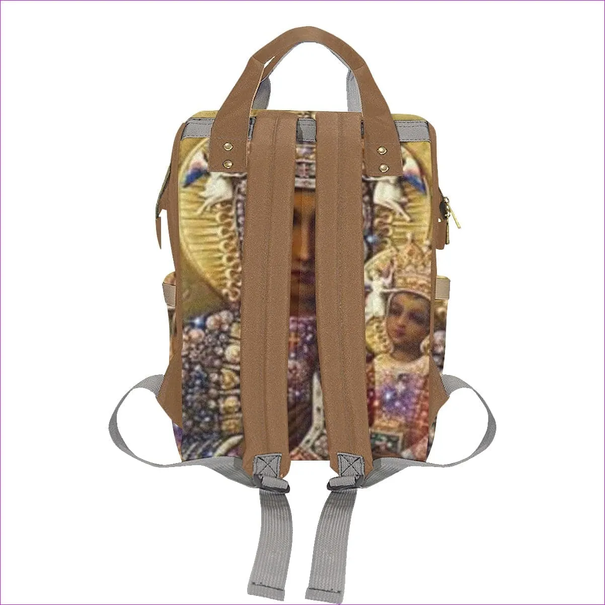 Black Madonna Multi-Function Backpack