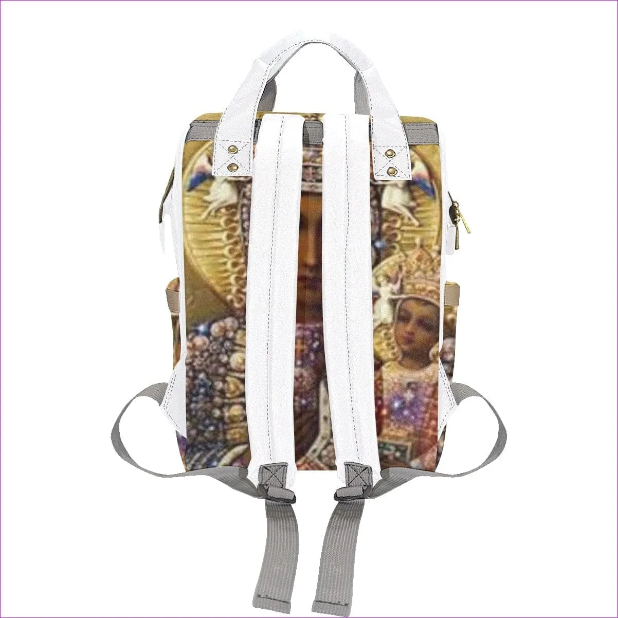 Black Madonna Multi-Function Backpack