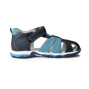 BOYS NAVY VELRCO TREKKER SANDALS