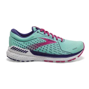 Brooks Adrenaline GTS 21 - Yucca - Navy Blue - Fuchsia