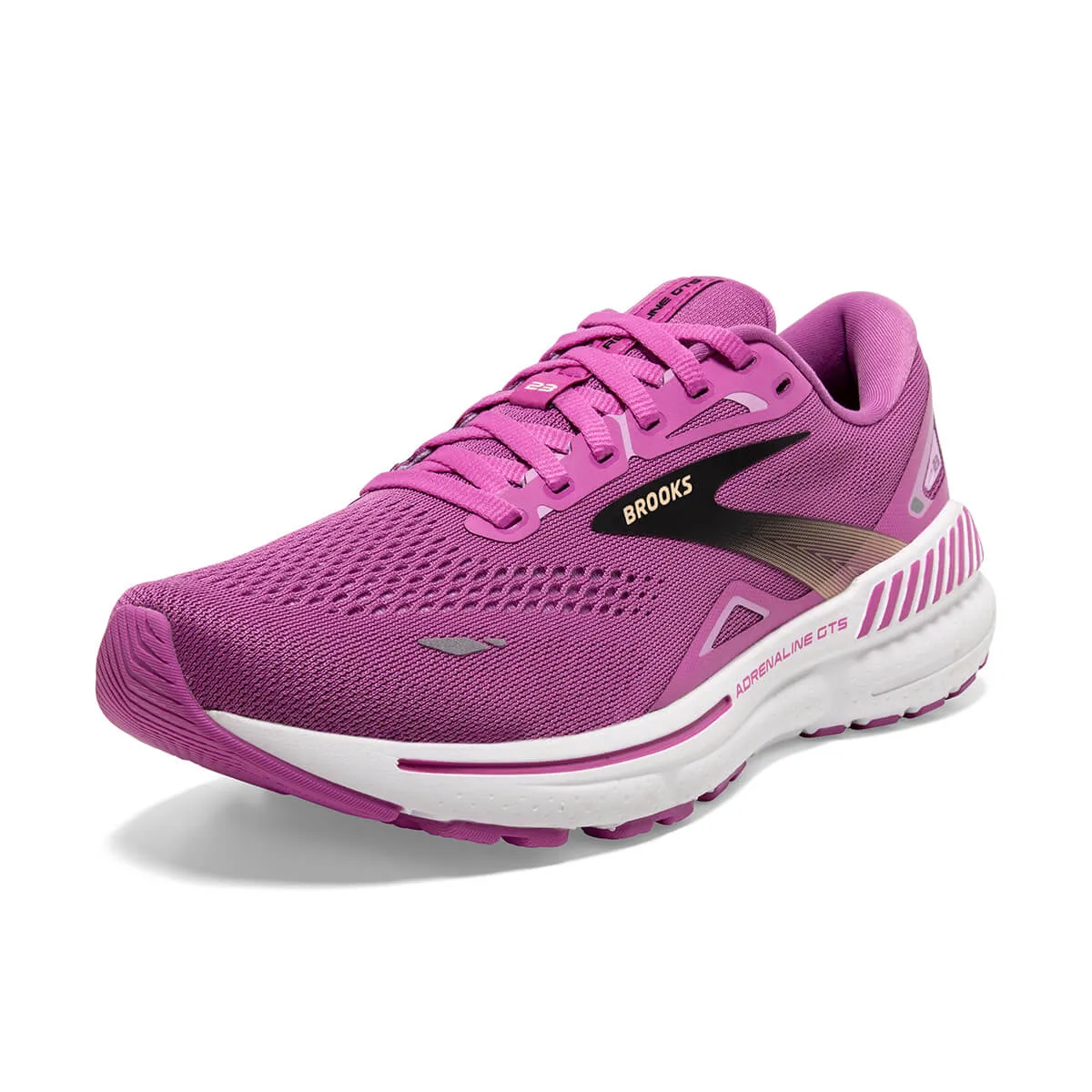 Brooks Adrenaline GTS 23 Womens | Orchid/black/purple