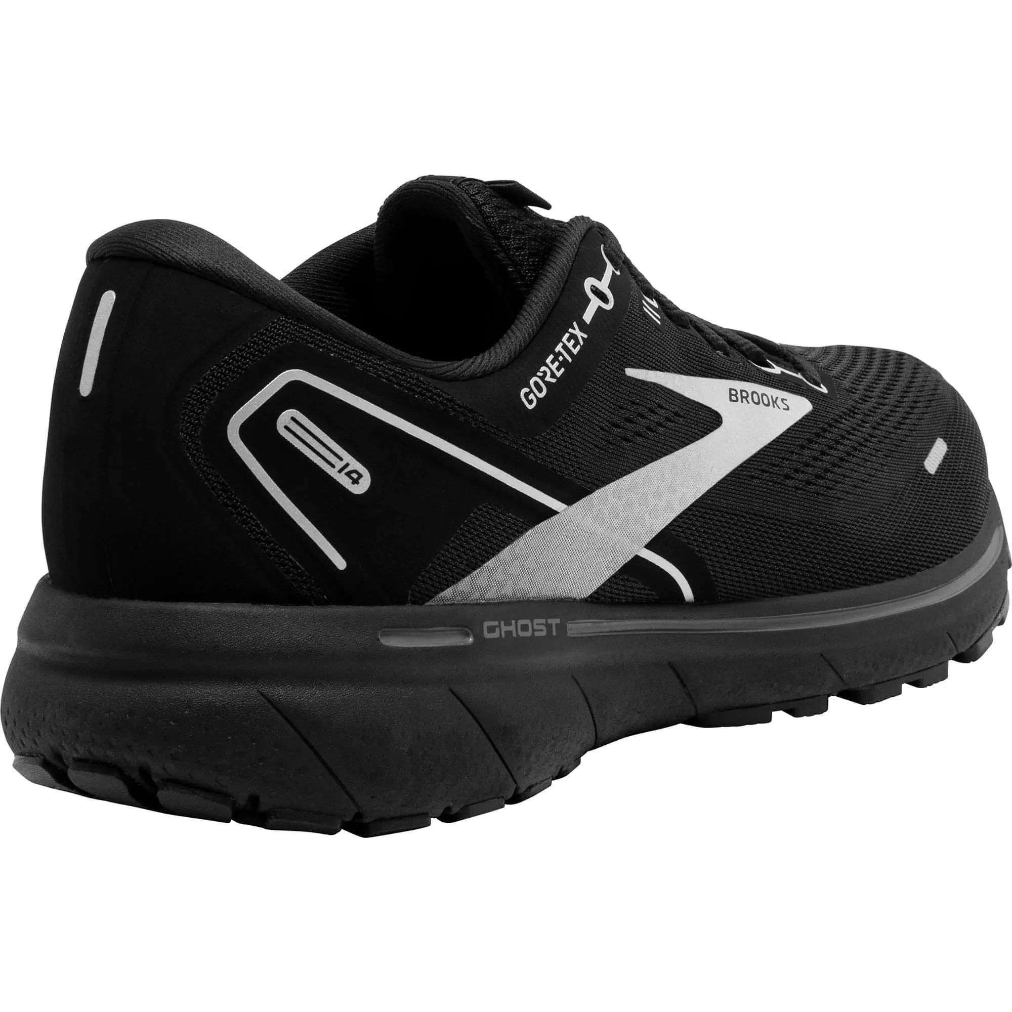 Brooks Ghost 14 GORE-TEX Mens Running Shoes - Black