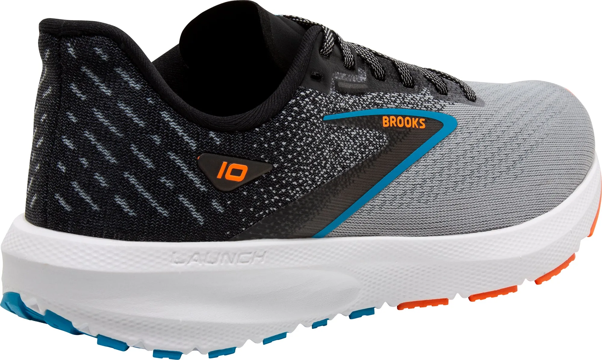 Brooks Launch 10 Mens Running Shoes - Grey