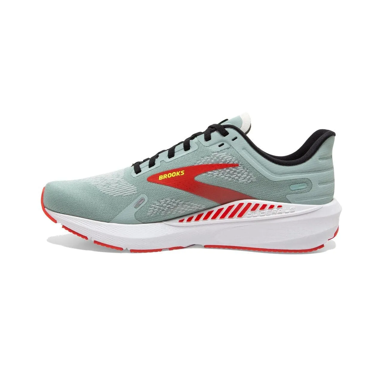 Brooks Launch GTS 9 (Mens) - Blue Surf/Black/Cherry Tomato