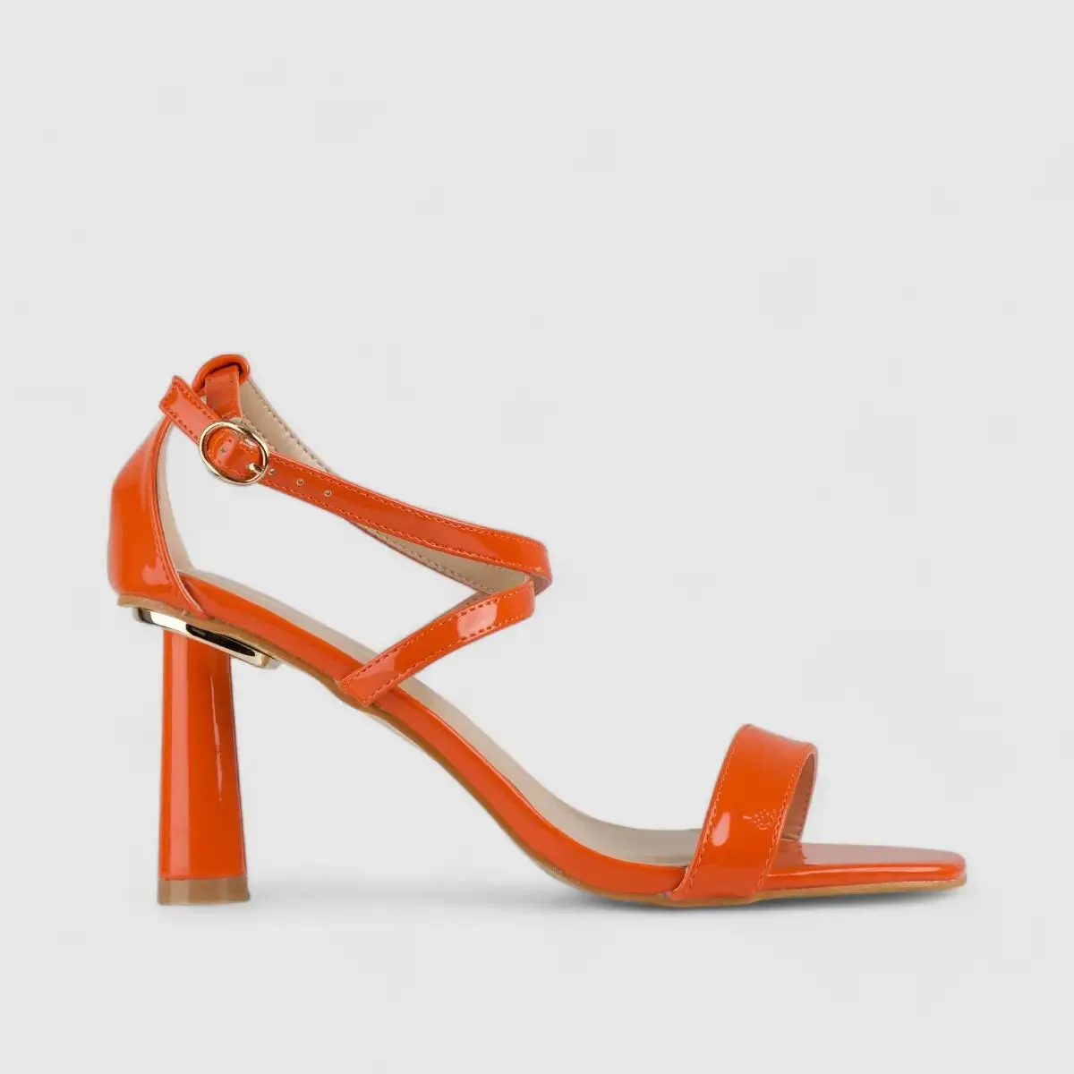 Bulbul Heel Sandal Multi Orange HAR024