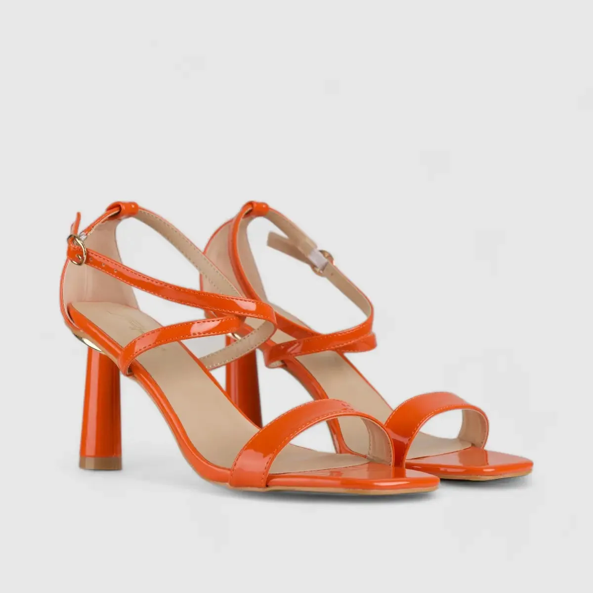 Bulbul Heel Sandal Multi Orange HAR024