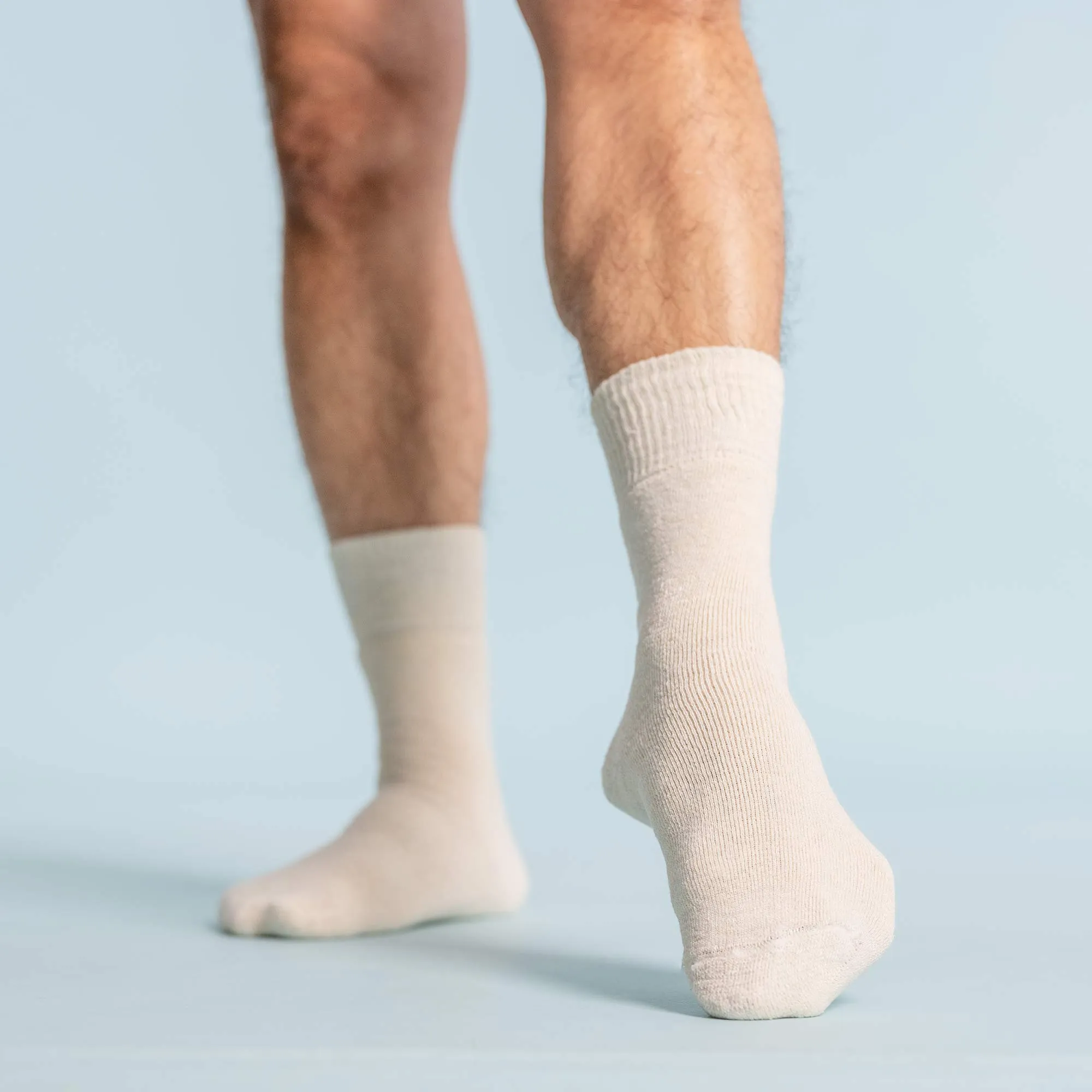 CHESHIRE 99% Organic Linen Terry Socks (99.95% Biodegradable)