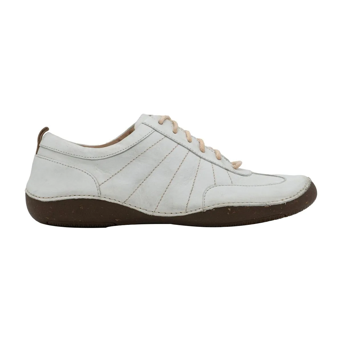 Clarks Autumn Garden Trainers Low-Top Sneakers Leather White Colour For Women