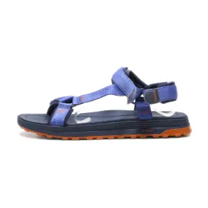 Clarks Casual Sandals Fabric Blue Colour For Men