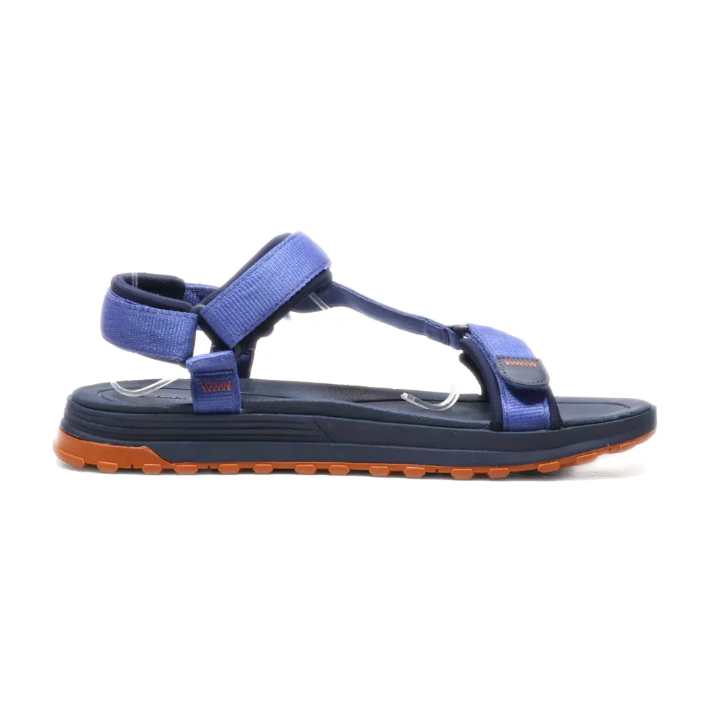 Clarks Casual Sandals Fabric Blue Colour For Men