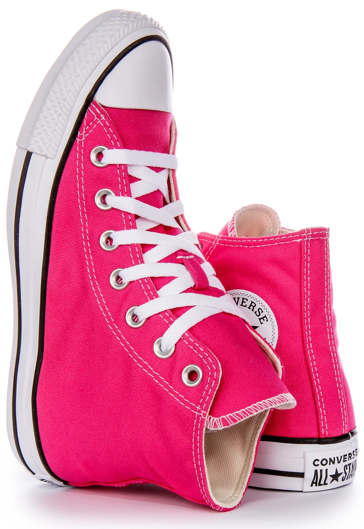 Converse All Star High A08136C In Fuchsia Pink