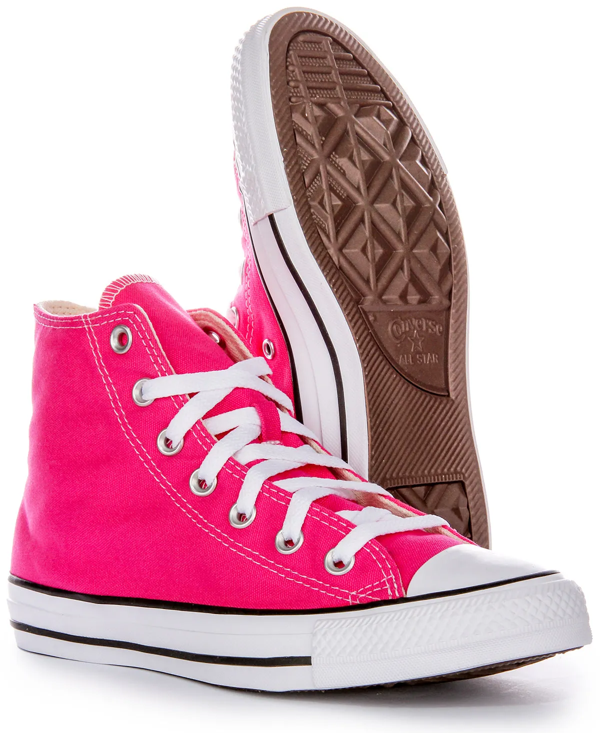 Converse All Star High A08136C In Fuchsia Pink