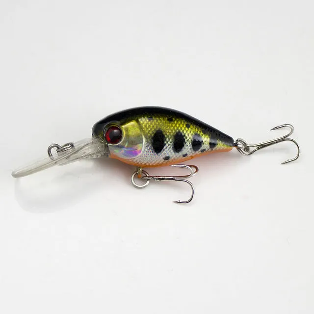 Crank Bait Plastic Hard Lures 38mm, Fishing Baits, Crankbaits,  Wobblers, Freshwater Fish Lure, Free shipment