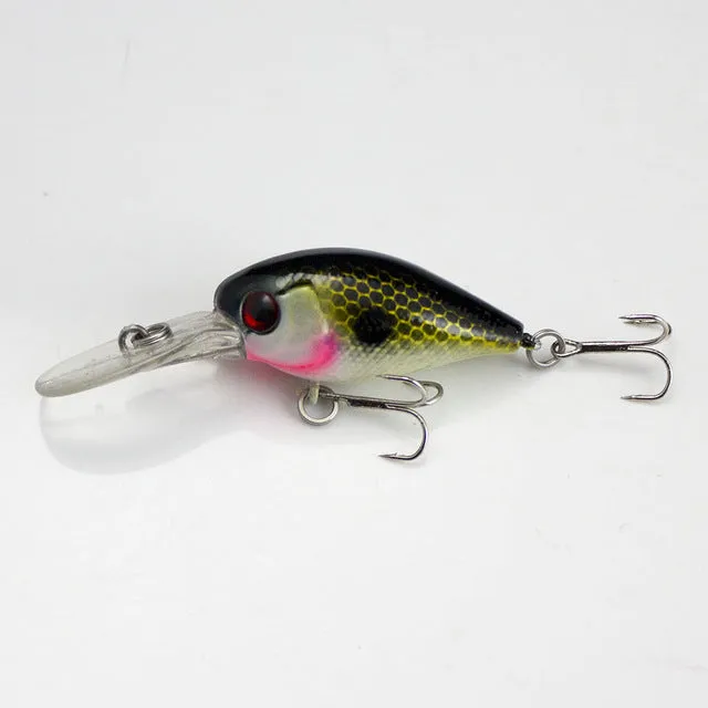 Crank Bait Plastic Hard Lures 38mm, Fishing Baits, Crankbaits,  Wobblers, Freshwater Fish Lure, Free shipment