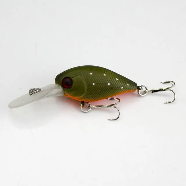 Crank Bait Plastic Hard Lures 38mm, Fishing Baits, Crankbaits,  Wobblers, Freshwater Fish Lure, Free shipment