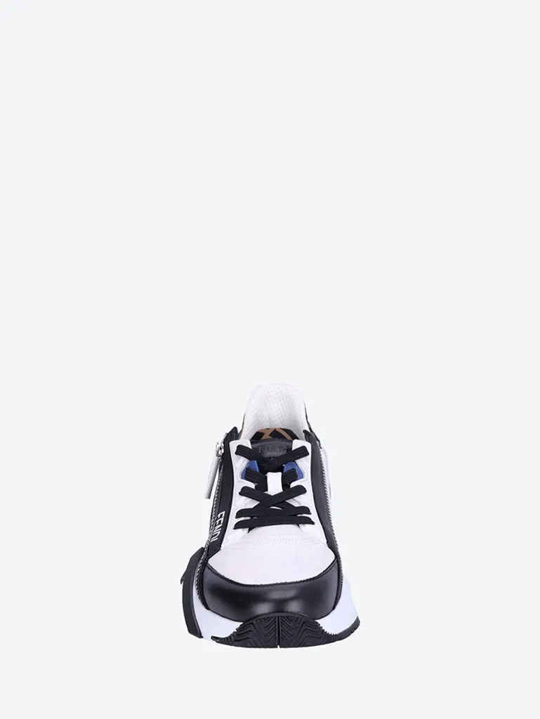 Fendi flow vitello tessuto  ff sneakers