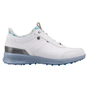 FootJoy Stratos White-Blue Womens Golf Shoes