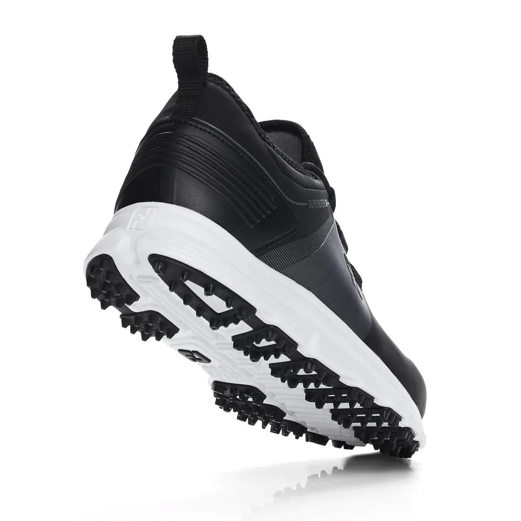 FootJoy SuperLites XP Black Mens Golf Shoes