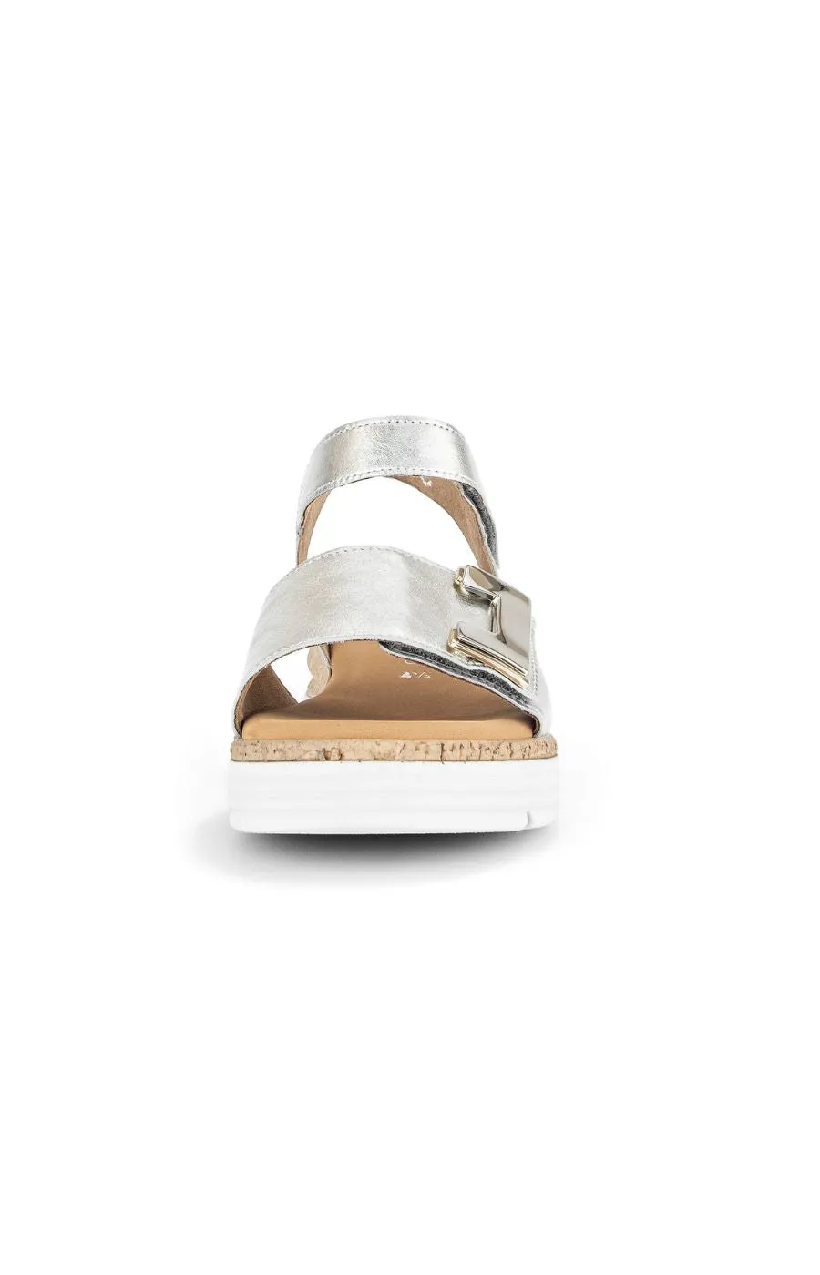 Gabor Slingback Sandal in Silver