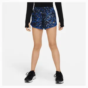 Girls' Dri-FIT Tempo Running Shorts Game Royal and Black