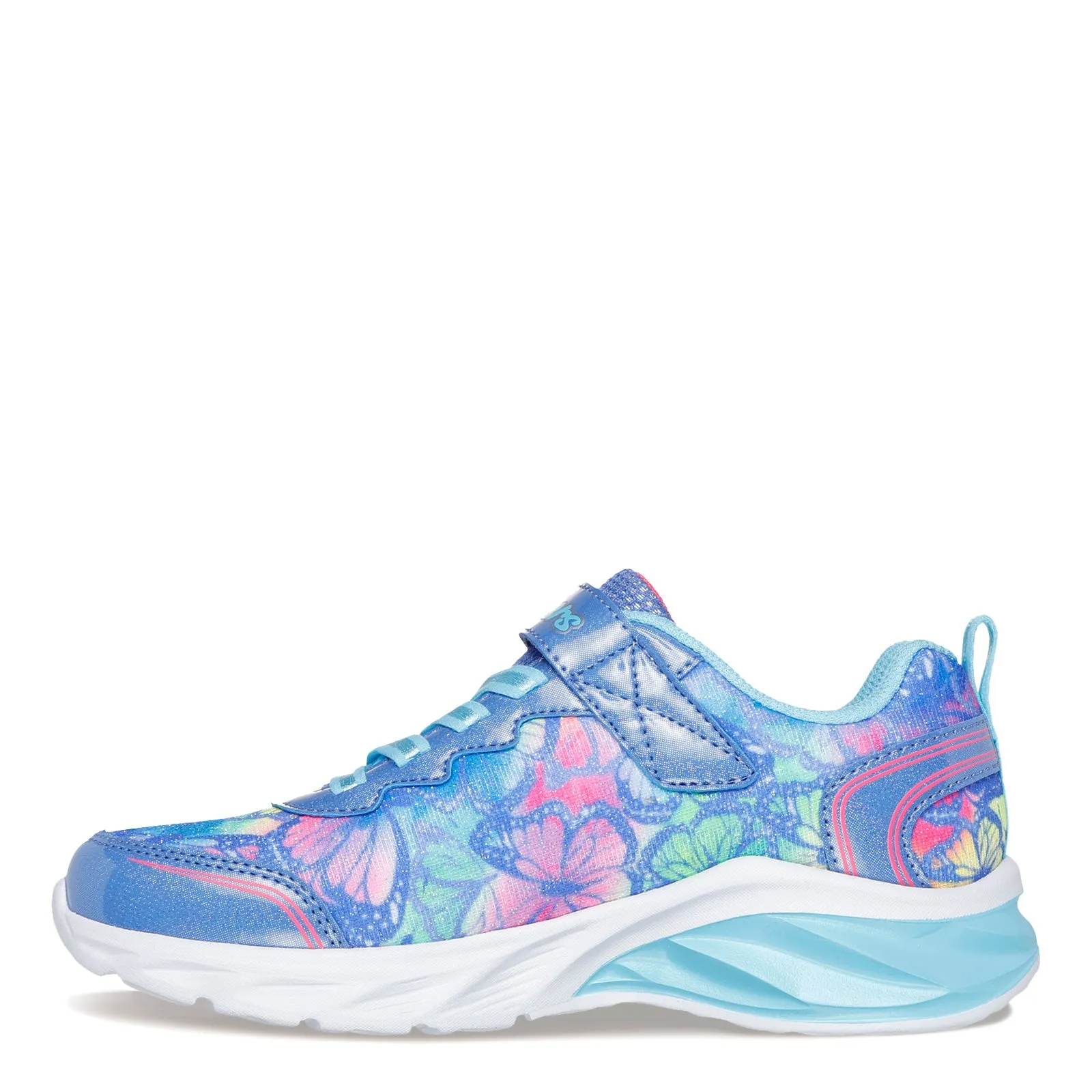 Girl's Skechers, Coastline - Flutter Fly Sneaker - Little Kid & Big Kid