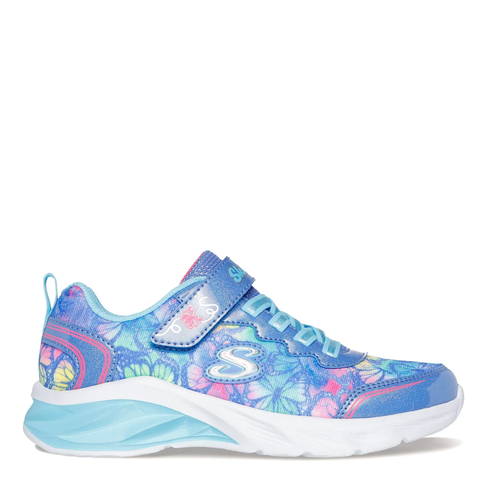 Girl's Skechers, Coastline - Flutter Fly Sneaker - Little Kid & Big Kid