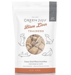 Green Juju Freeze-Dried Whole Food Bites Trainers - Bison Liver